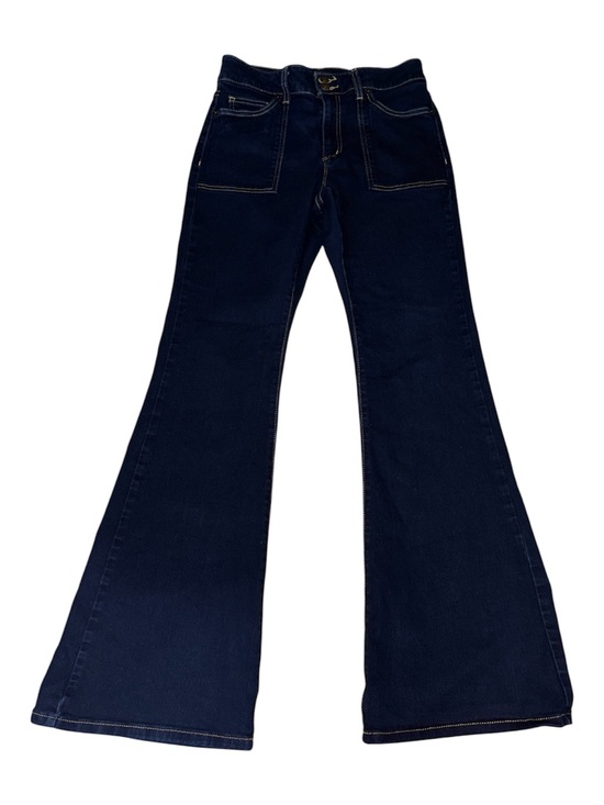 Michael Kors Denim - Michael Kors Navy Flare Wide-Leg Jeans
